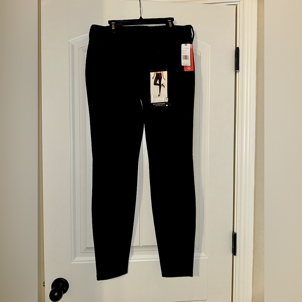 Liverpool Madonna Sueded Scuba Leggings